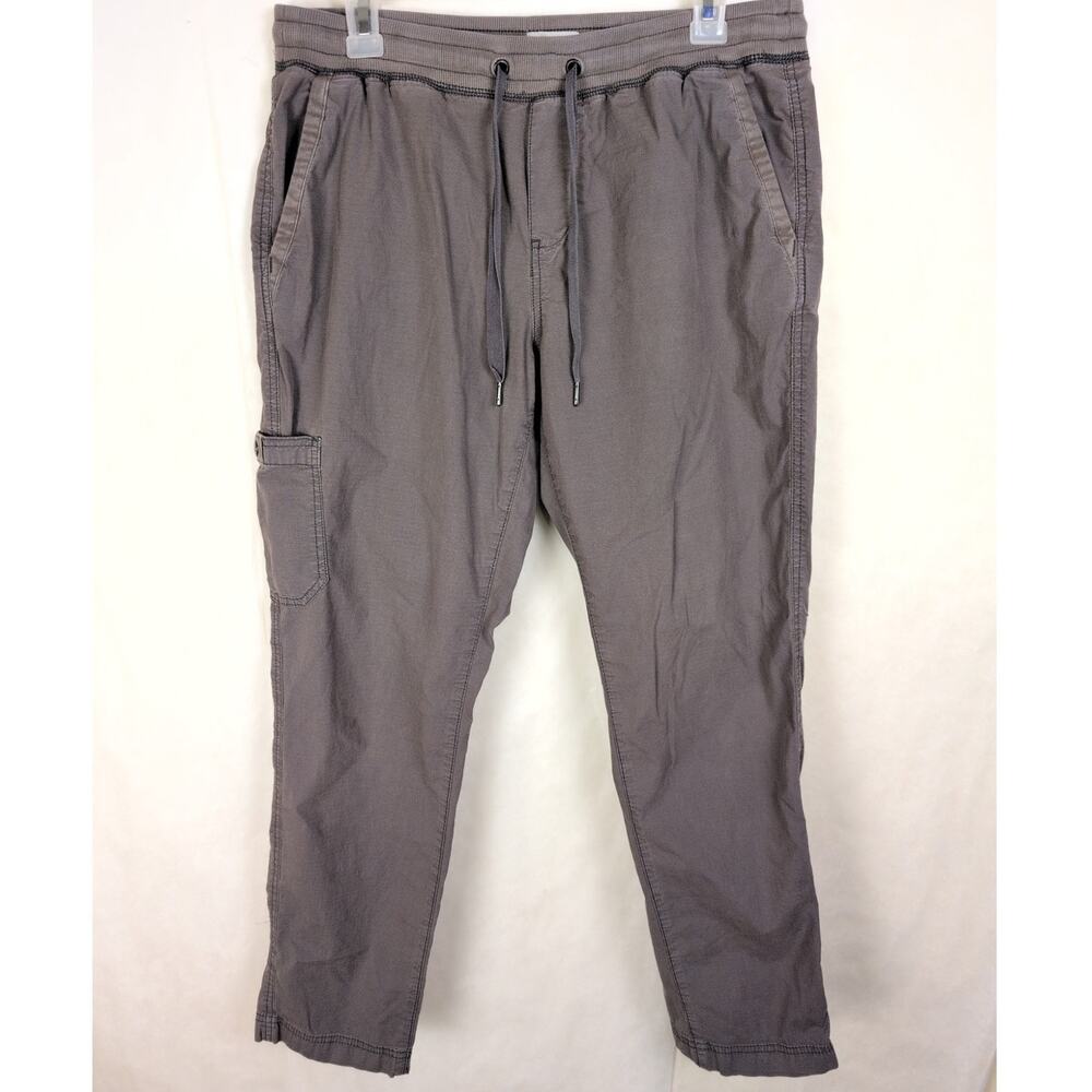 L.L. Bean grey ripstop cargo pants Size Med Gorpcore Utility  Hiking Granola